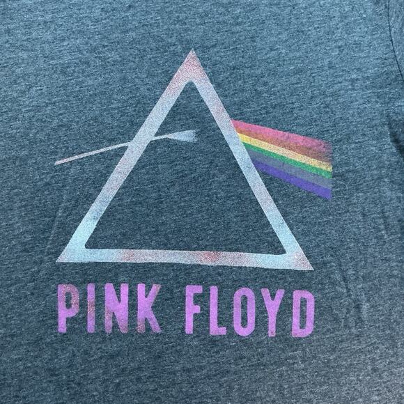 Lucky Brand Women’s Pink Floyd Graphic T-Shirt Medium Short Sleeve NWT - Picture 2 of 8
